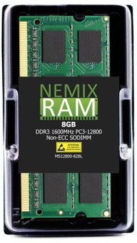 Nemix RAM-SNPN2M64C/8G A7022339 8 GB DDR3 1x8 1600 MHz Ram
