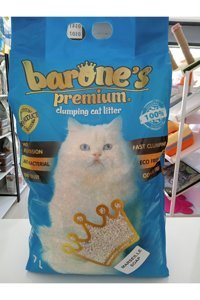 Barone's Marsilya Sabunu Kokulu Topaklanan Kalın Taneli Bentonit Kedi Kumu 7 lt
