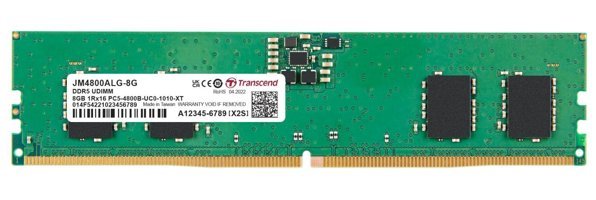 Transcend JM4800ALG 16 GB DDR5 2x8 4800 MHz Ram