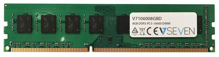 V7 V7106008GBD 8 GB DDR3 1x8 1333 MHz Ram