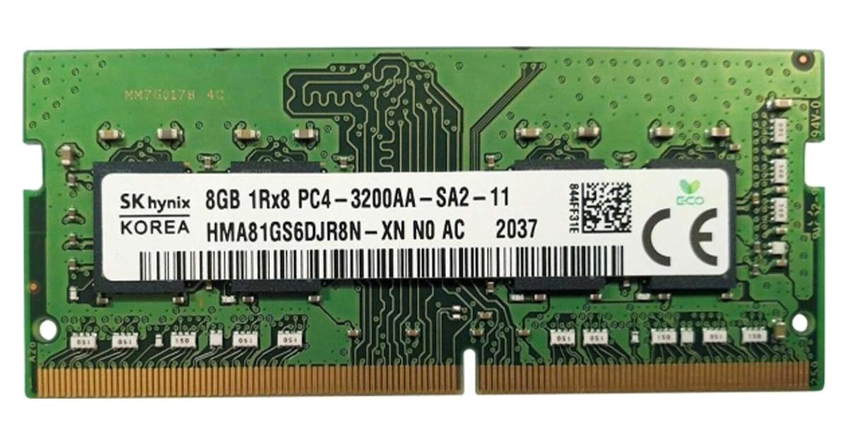 SK Hynix HMA81GR7CJR8N-XN 8 GB DDR4 1x8 3200 MHz Ram