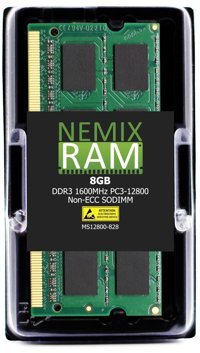 Nemix RAM-1600DDR3L-88 GB DDR3 1x8 1600 MHz Ram