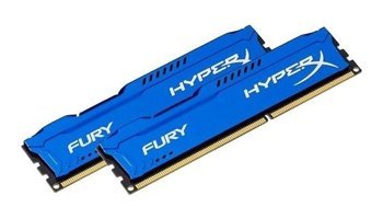 Kingston Hyperx Fury Blue HX318C10F/8 16 GB DDR3 2x8 1866 MHz Ram