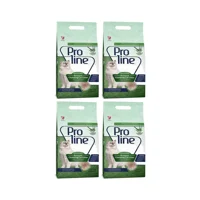 Proline Aloe Vera Kokulu Topaklanan İnce Taneli Bentonit Kedi Kumu 4x5 lt