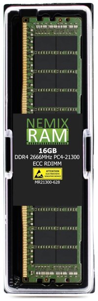 Nemix MEM-DR416LD-ER26 16 GB DDR4 1x16 2666 MHz Ram