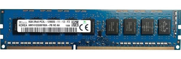 SK Hynix HMT41GS6BFR 8 GB DDR3 1x8 1600 MHz Ram