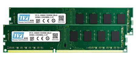 LIYI 8 GB DDR3 2x4 1333 MHz Ram