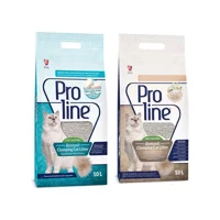 Proline Vaniya Mandalina Kokulu Topaklanan İnce Taneli Bentonit Kedi Kumu 2x10 lt
