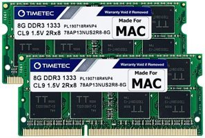 Timetec 16 GB DDR3 2x8 1333 MHz Ram