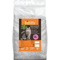 Bio Kitty Bebek Pudrası Kokulu Topaklanan İnce Taneli Bentonit Kedi Kumu 20 lt