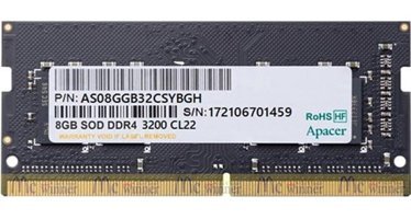 Apacer AS08GGB32CSYBGH 8 GB DDR4 1x8 3200 MHz Ram