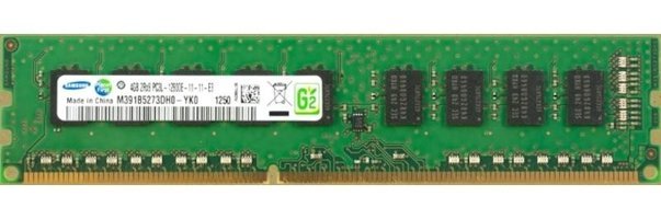 Samsung M391B5273DH0-YK0 4 GB DDR3 1x4 1600 MHz Ram