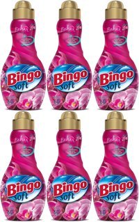 Bingo Soft Konsantre Bahar 60 Yıkama Yumuşatıcı 6x1.44 lt