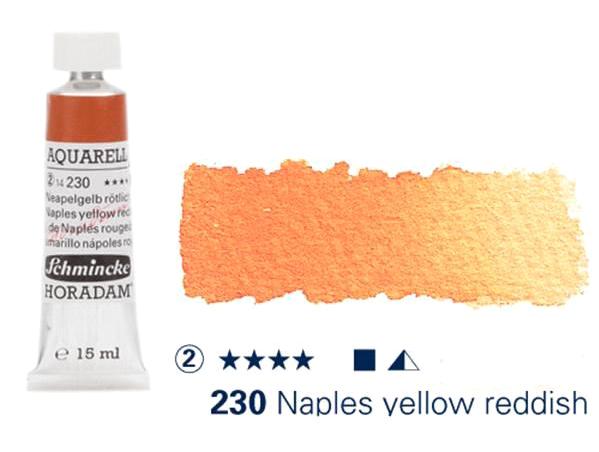Schmincke S2 Naples Yellow Reddish 230 Sedefli Tüp Sulu Boya