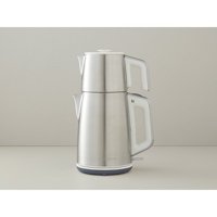 English Home Cmk 6010 Çelik Demlikli 1650 W Çelik Gövdeli İnox Çay Makinesi