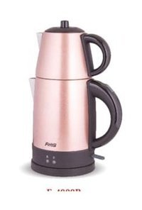 FMS E4000ROSE Alaçatı Çelik Demlikli 1800 W Çelik Gövdeli Rose Gold Çay Makinesi