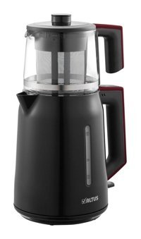 Altus Al 4224 S Cam Demlikli 1650 W Siyah Çay Makinesi
