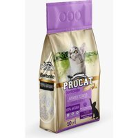 Procat Lavanta Kokulu Topaklanan İnce Taneli Bentonit Kedi Kumu 10 lt
