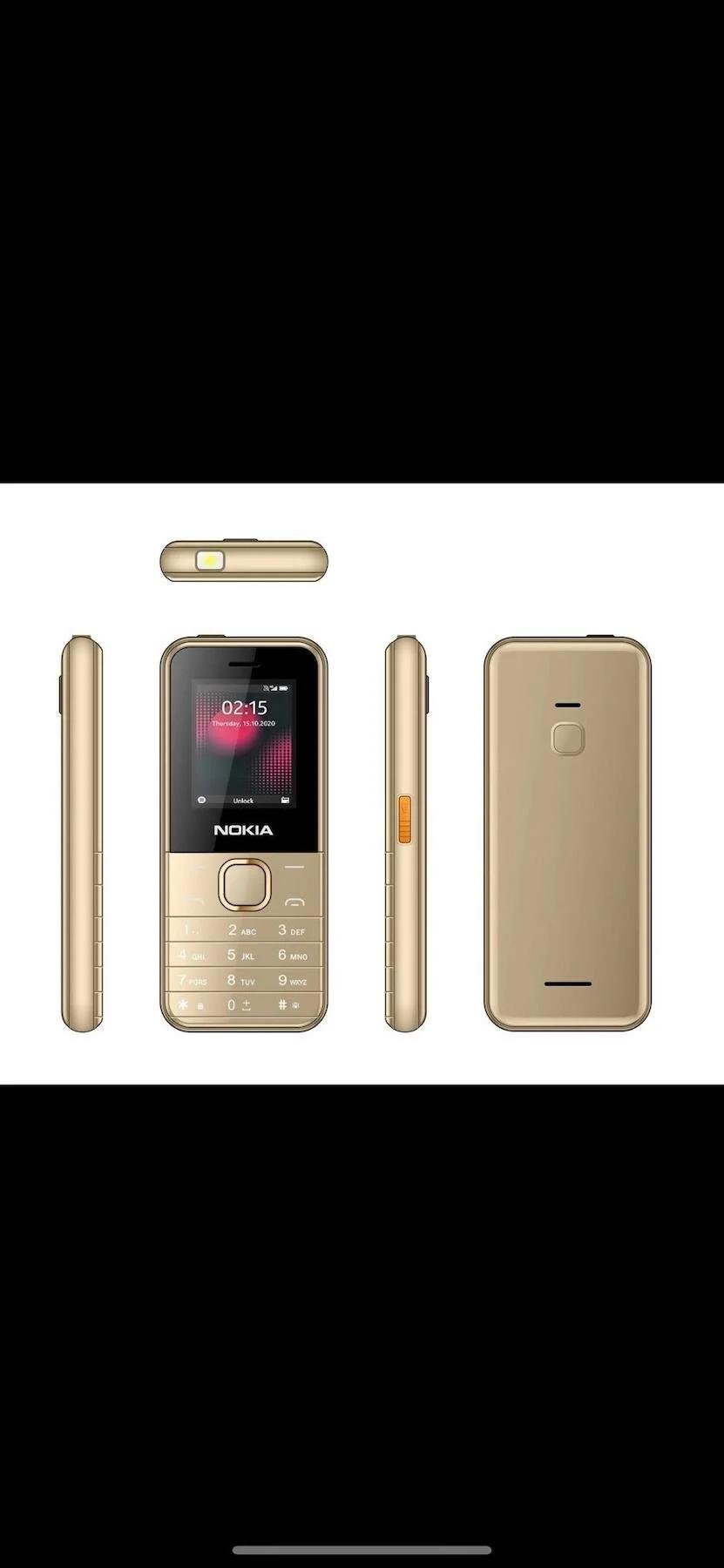Nokia C2-02 16 GB Hafıza 1 GB Ram 5.7 inç 5 MP IPS LCD Ekran Android Akıllı Cep Telefonu Altın