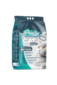 Phiscos Topaklanan Kalın Taneli Bentonit Kedi Kumu 5 lt