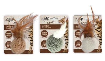 Afp Lambswool Hareketli Isırma Yavru-Yetişkin Top Kedi Oyuncağı