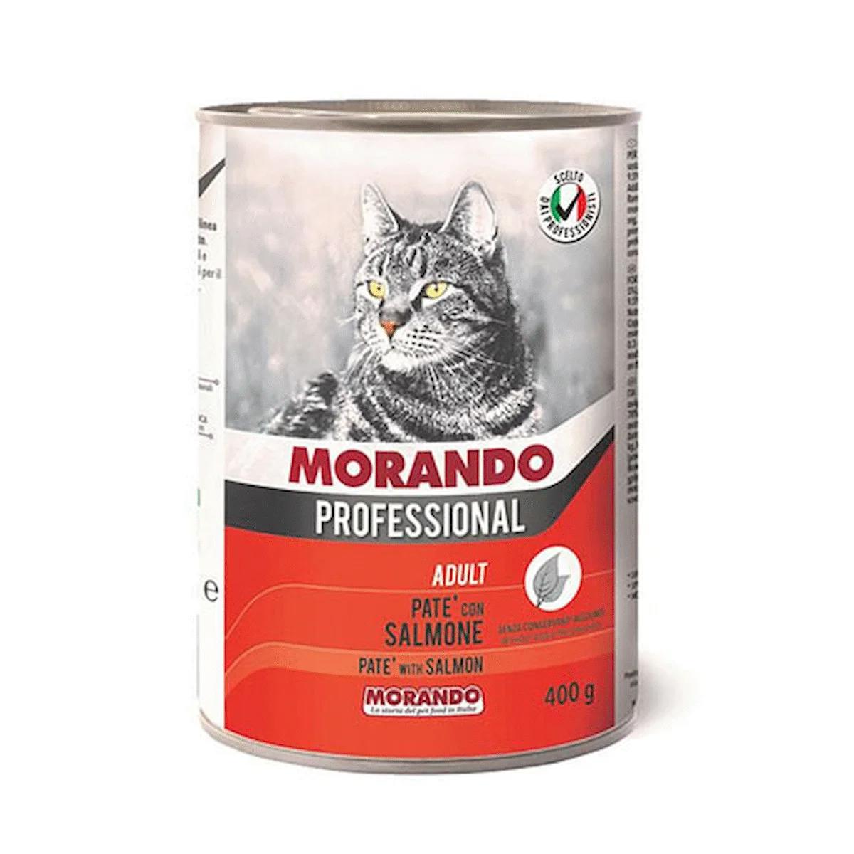 Morando Professional Somon Ezme Yaş Kedi Maması 6x400 gr