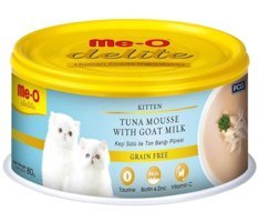 Me-o Delite Ton Balıklı Ezme Yaş Kedi Maması 12x80 gr