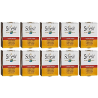 Schesir Ton Balık-Mango Parça Etli Yaş Kedi Maması 10x75 gr