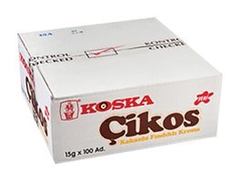 Koska Çikos Kakaolu Fındık Ezme Krem Çikolata 100x15 gr