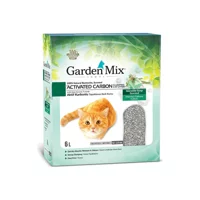 Gardenmix Marsilya Sabunu Kokulu Topaklanan İnce Taneli Aktif Karbonlu Bentonit Kedi Kumu 6 lt