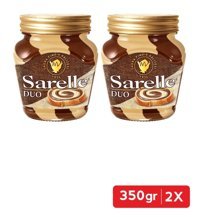 Sarelle Duo Sütlü-Kakaolu Fındık Ezme Krem Çikolata 2x350 gr