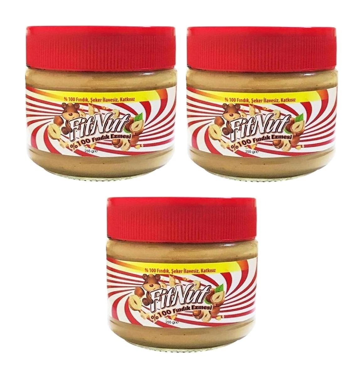 Fitnut Fındık Ezme Krem Çikolata 3x255 gr
