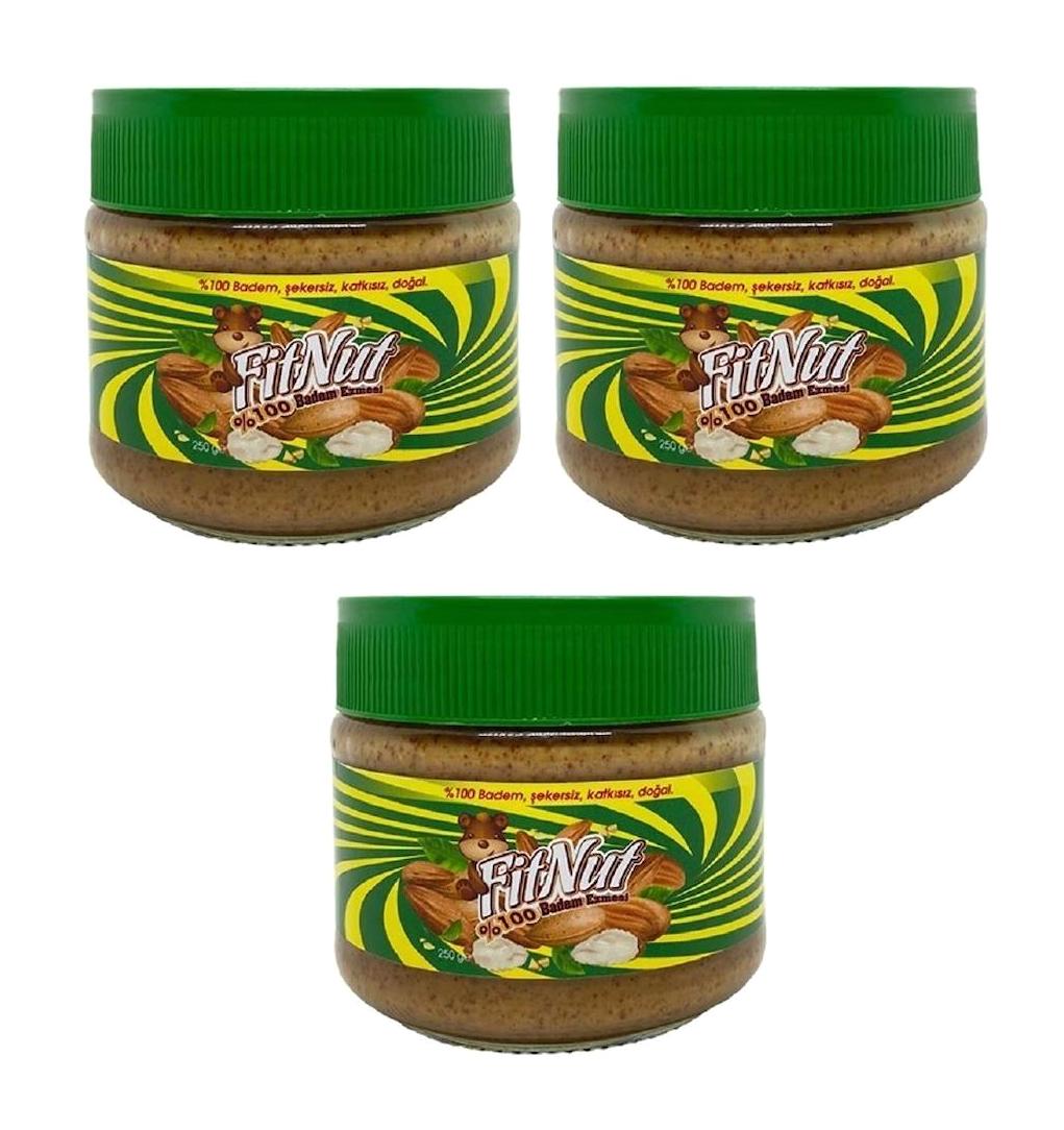 Fitnut Badem Ezme Krem Çikolata 3x255 gr