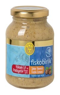 Fiskobirlik Şeker İlavesiz Fındık Ezme Krem Çikolata 300 gr