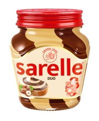 Sarelle Duo Sütlü-Kakaolu Fındık Ezme Krem Çikolata 5x350 gr