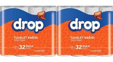 Drop 2 Katlı 2x32'li Rulo Tuvalet Kağıdı