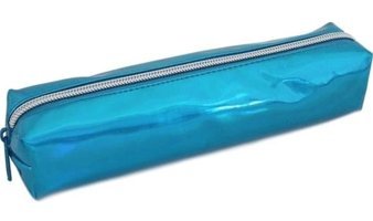 Pape Pcp15053C Mavi Düz Silikon Tek Gözlü Dikdörtgen Cüzdan Kalemlik