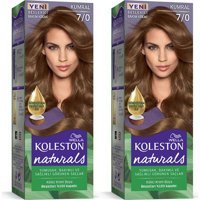 Wella Koleston Naturals 7-0 Kumral Organik Amonyaksız Vegan Krem Saç Boyası 2x50 ml