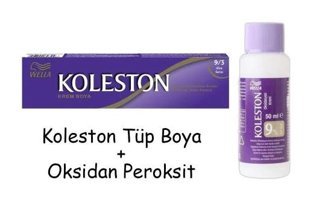 Wella Koleston 9-3 Altın Sarısı Krem Saç Boyası 50 ml