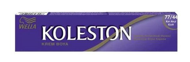 Wella Koleston 77-44 Kor Ateşi Kızılı Krem Saç Boyası 3x50 ml