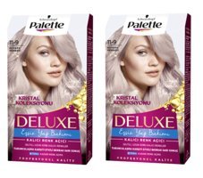Palette Deluxe 11-9 Kuvars Pembesi Krem Saç Boyası 2x50 ml