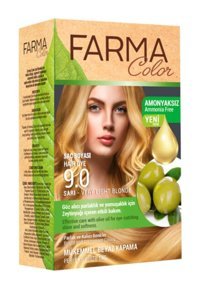 Farmasi Farmacolor 9-0 Sarı Amonyaksız Vegan Krem Saç Boyası 50 ml