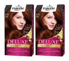 Palette Deluxe 6-70 Kahve Bakır Krem Saç Boyası 2x50 ml
