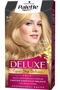 Palette Deluxe 9-0 Sarı Krem Saç Boyası 3x50 ml