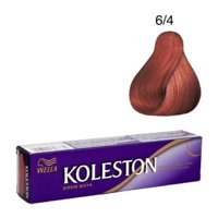 Wella Koleston 6-4 Kızıl Bakır Krem Saç Boyası 3x50 ml