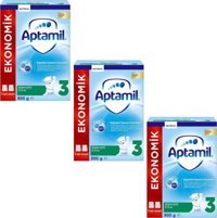 Aptamil Pronatura Laktozsuz Tahılsız Glutensiz Organik Probiyotikli 3 Numara Devam Sütü 3x900 gr