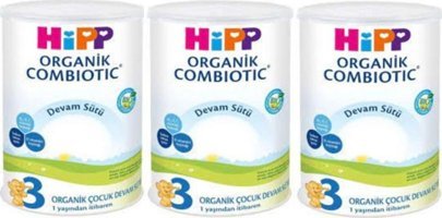 Hipp Combiotic Laktozsuz Tahılsız Glutensiz Organik Probiyotikli 3 Numara Devam Sütü 3x350 gr