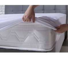 DaisyHome Fitted Poliüretan Lastikli Sıvı Geçirmez 160x200 cm Çift Kişilik Alez