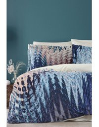 Varol Laura Home Talamone Bambu 160x220 cm Lastikli Tek Kişilik Nevresim Takımı Lacivert