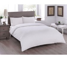 Taç Ranforce 160x220 cm Lastikli Tek Kişilik Nevresim Takımı Krem